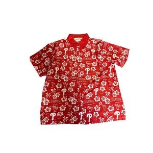Philadelphia Phillies Hawaiian Chevrolet Stadium Shirt Men’s Size L/XL